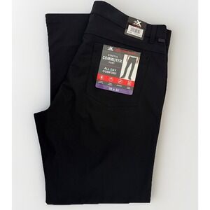 ZeroXposur Stretch Commuter Pants Men's 36x(30) Black NWT SEE DESCRIPTION